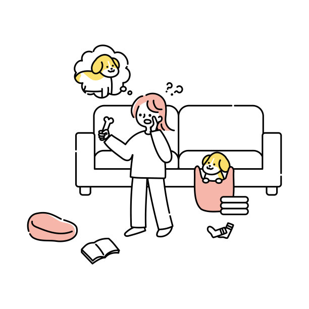 一个在找狗的女人图片下载