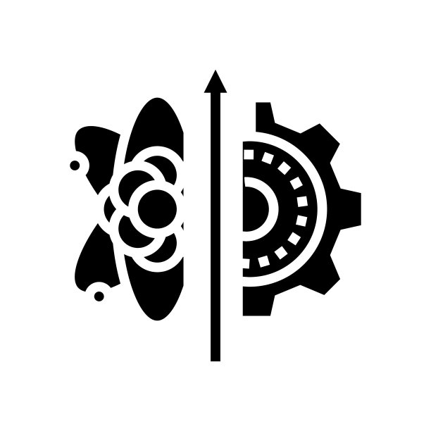 生物遗传过程，字形，图标，矢量插图图片下载