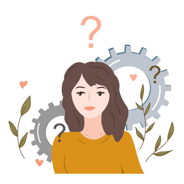 漂亮女人在想一些问题图片下载