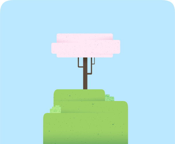 春天以树为大自然的背景图片下载