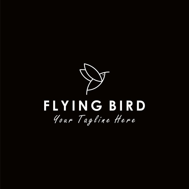极简鸟类标志设计灵感图片下载