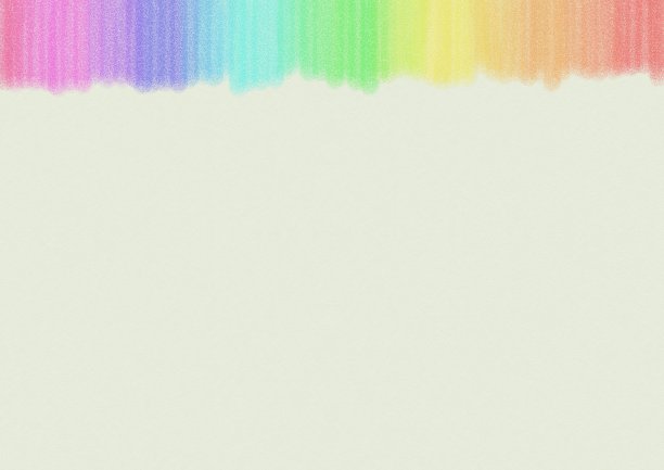 带彩虹色框架的白纸图片下载