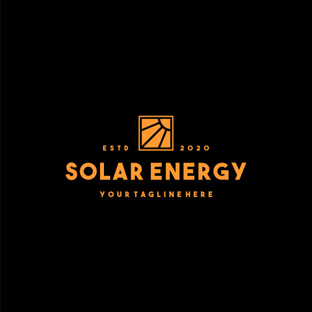 专业的太阳能标志设计图片下载