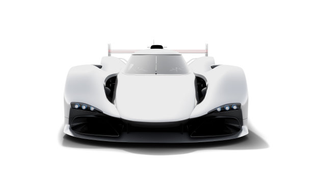 通用超级跑车，lemans原型，逼真渲染，孤立的白色图片下载