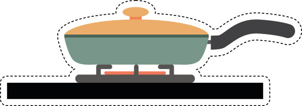 锅在炉图片下载