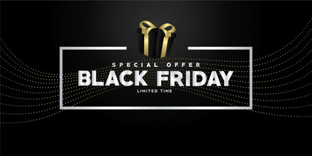 黑色星期五促销标语图片下载