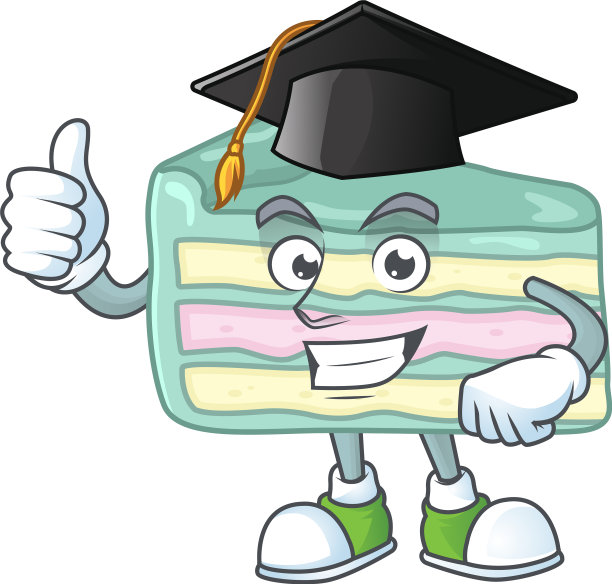 吉祥物设计理念香草片蛋糕自豪图片下载