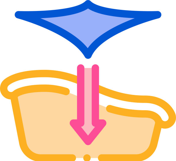 浴室吊床图标轮廓图片下载