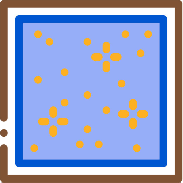 星星天空拉伸天花板图标轮廓图片下载