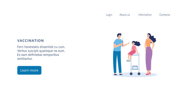 医疗诊所儿童接种疫苗保健图片下载