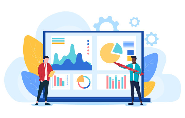 多元文化业务团队做数据分析图片下载