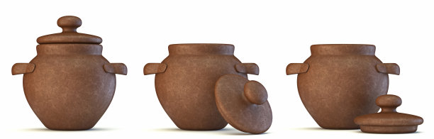 陶罐3 d图片下载