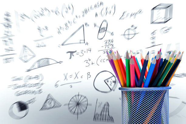 彩色铅笔夹图片下载