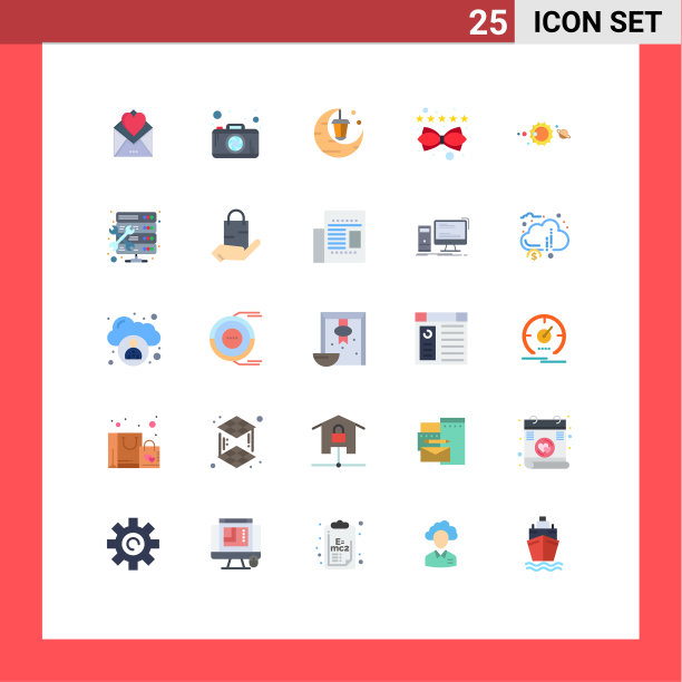 25平色概念的网站移动和图片下载