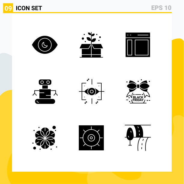 为未来进阶在网格上设置9个实字形图片下载