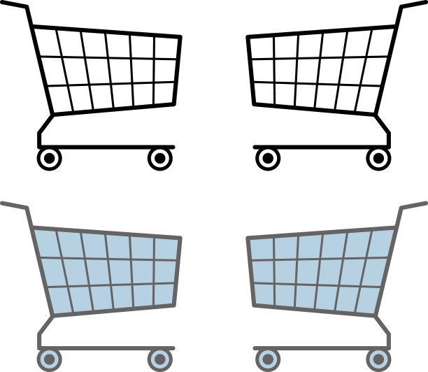 简单的购物车图标设置图片下载