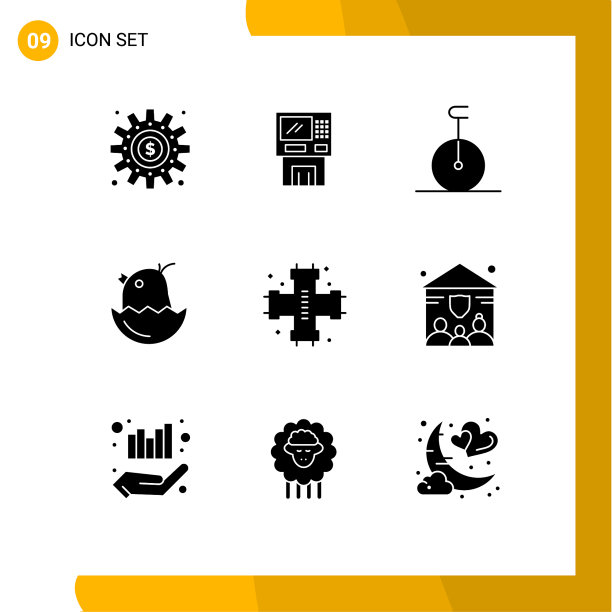 9 .通用立体符号象征复活节图片下载