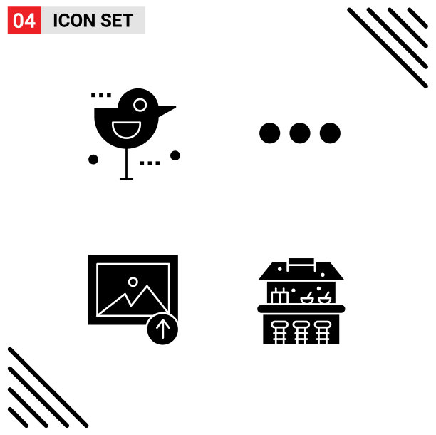 通用立体象形符号象征秋天图片下载