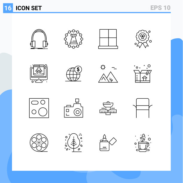 为爱尔兰设置16个商业大纲包图片下载