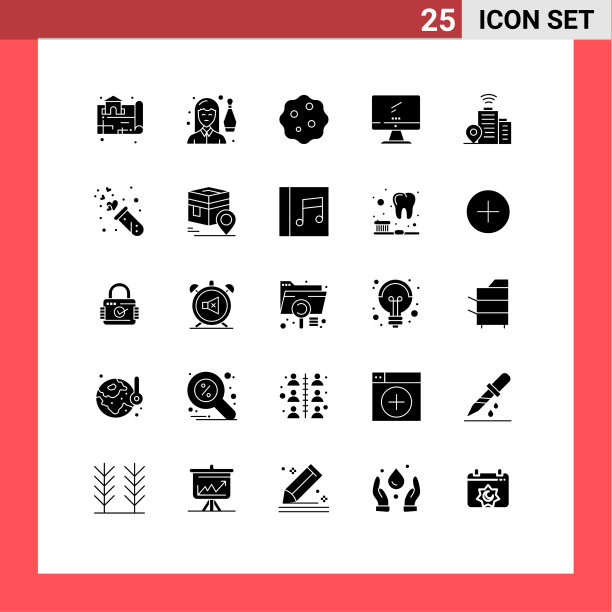 实字形包25通用符号PC图片下载