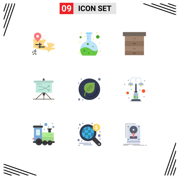 9 .主题平色和可编辑的符号图片下载