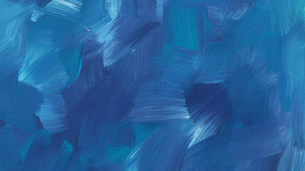 带有青色的电光或天蓝色。抽象艺术背景。丙烯酸涂料与大笔触图片下载