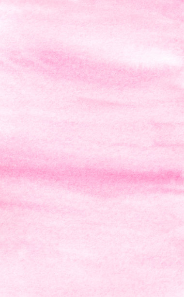 水彩背景，粉色水彩画纹理设计在白纸背景，艺术抽象与复制空间的横幅，海报，墙纸，背景图片下载