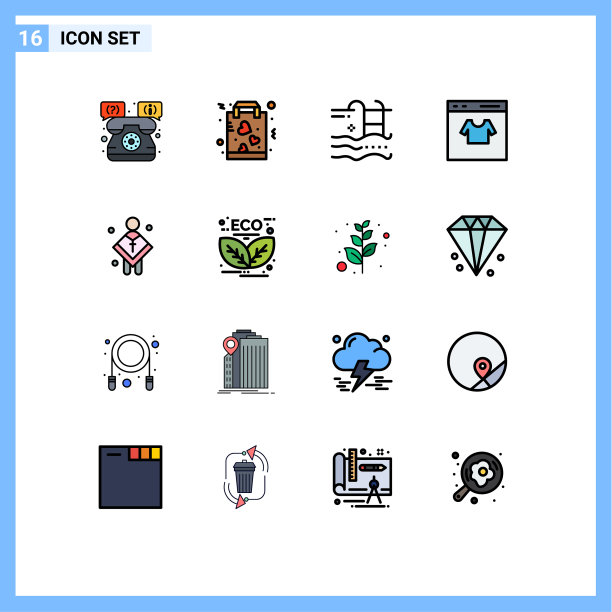 为卷筒纸设置16条通用平色填充线图片下载