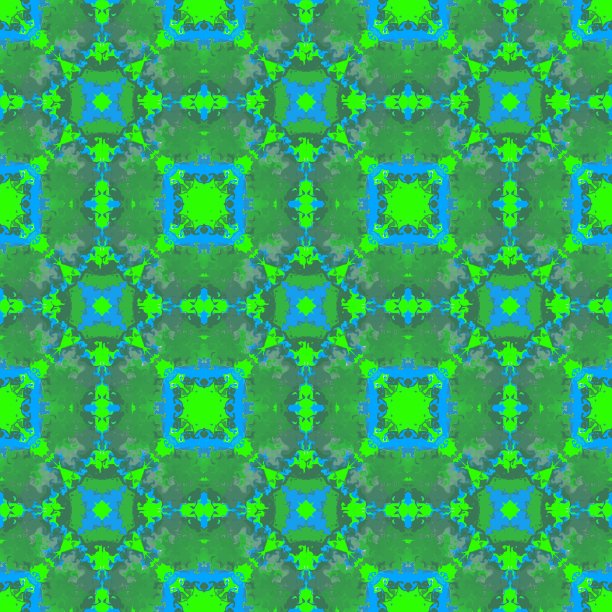 抽象万花筒彩色无缝图案。图片下载