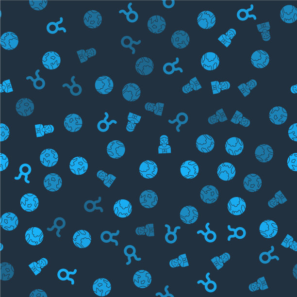 设定金牛座星座，行星水星占星女人图片下载