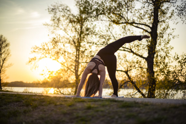 在自然界中伸展图片下载