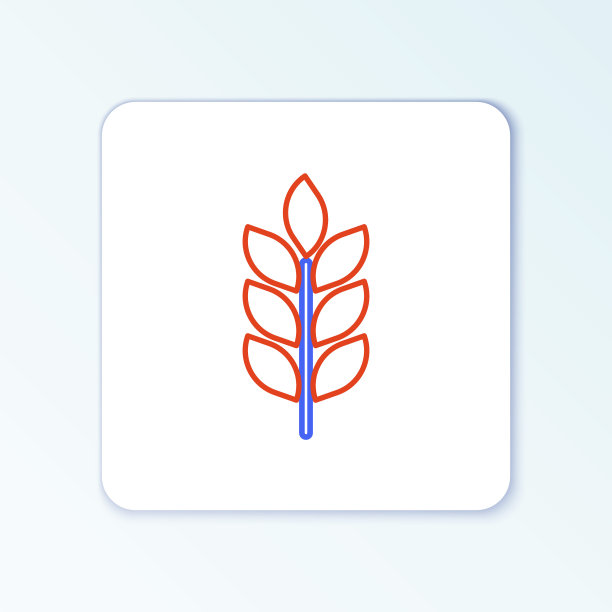 线闪电螺栓图标孤立在白色背景。闪电图标。闪电图标。雷击。照明罢工。色彩斑斓的轮廓的概念。向量图片下载