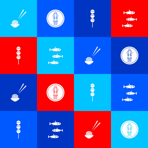 把寿司章鱼放在一个盘子里，章鱼烧条和图片下载