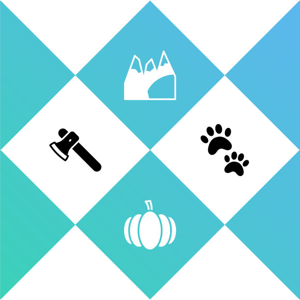 设置木斧南瓜山和爪印图片下载