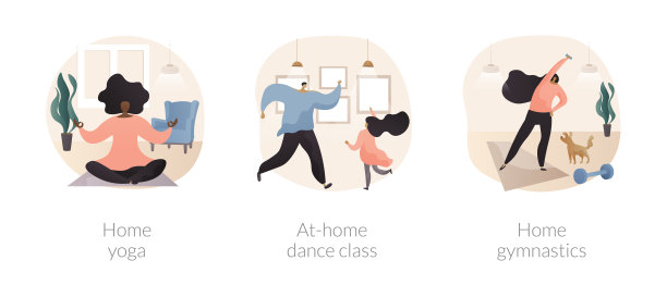 在检疫抽象概念病媒生物插图中保持活跃。图片下载