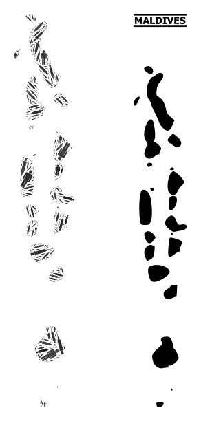 注射器马赛克地图马尔代夫图片下载