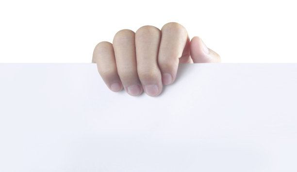 手里拿着白纸图片下载