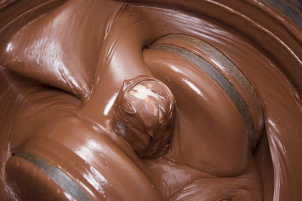 融化的巧克力图片下载