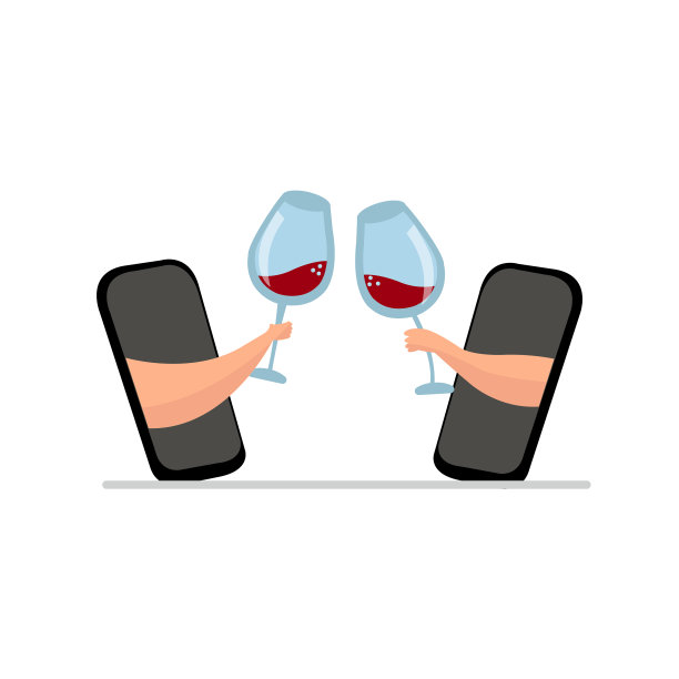 网上约会的概念图片下载