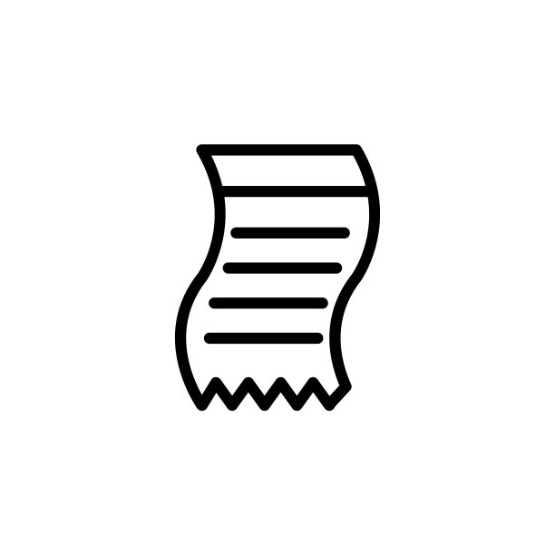 发票发票圆图标在图片下载