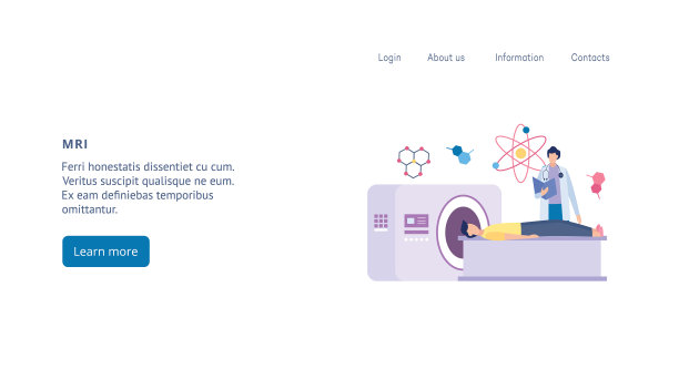 mri断层扫描诊断的网站模板图片下载