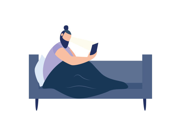 睡不着的人躺在沙发上用手机平图片下载