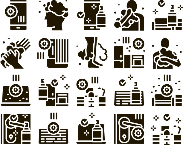 卫生和保健字形集图片下载