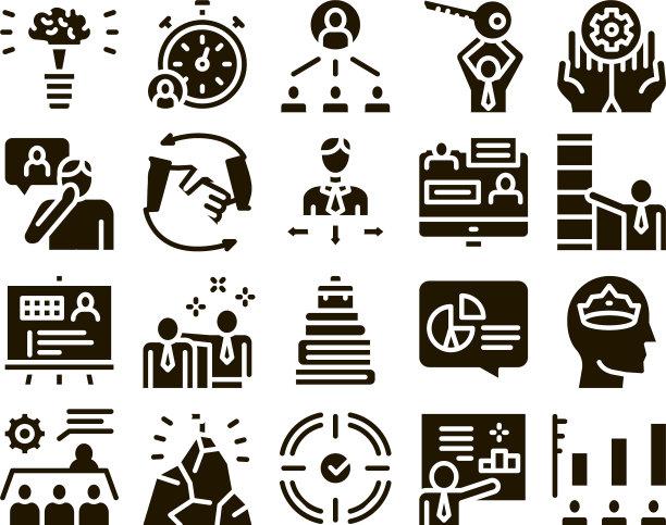 导师关系符号集图片下载