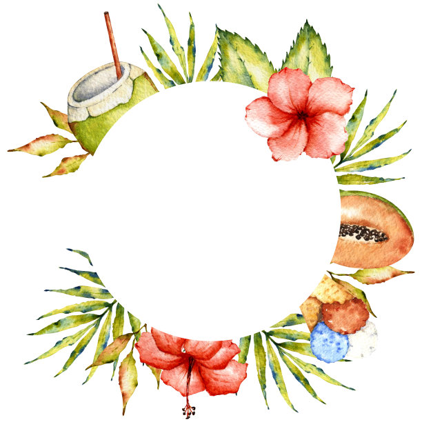 水彩插图图片下载