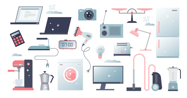 家用电器元件与家用电器小集图片下载