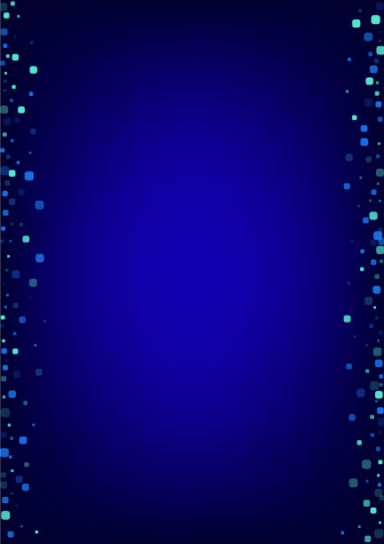 蓝色细胞庆祝蓝色背景图片下载