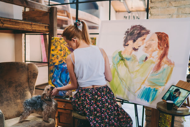 国内艺术工作室图片下载