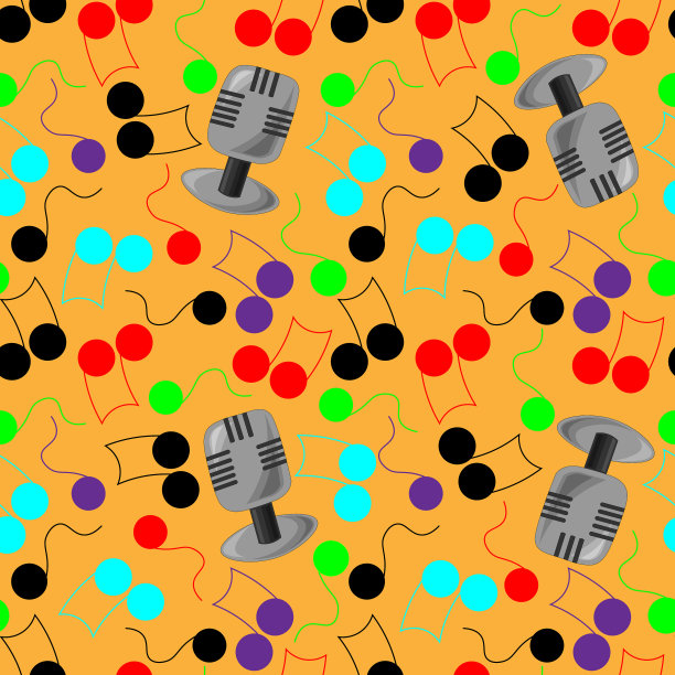 无缝模式，麦克风和颜色图片下载