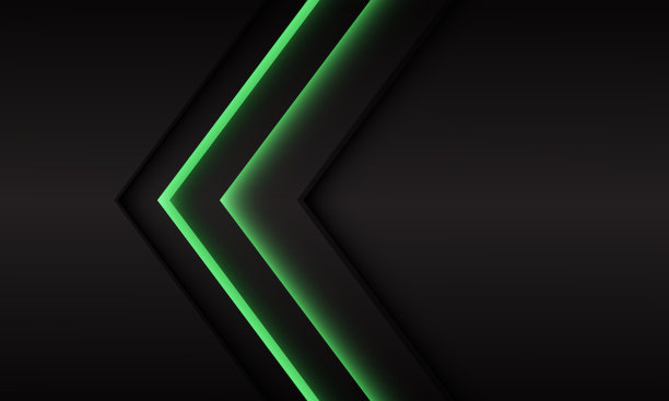 绿色氖灯箭头方向为深灰色图片下载